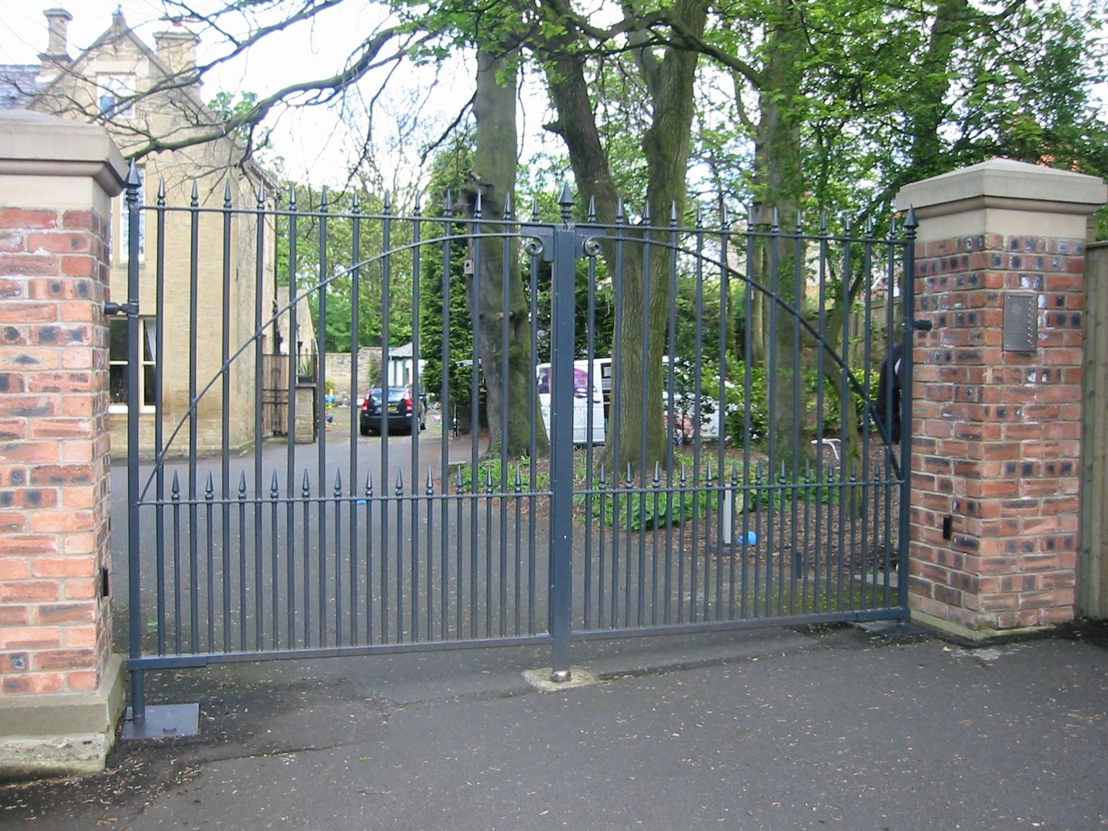 Wrought Iron Driveway Gates